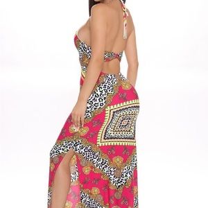 Fashion Nova Backless Dress